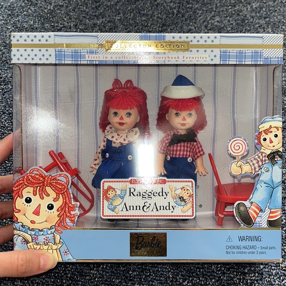 Raggedy Ann and Andy collectors dolls Barbie - Picture 4 of 4